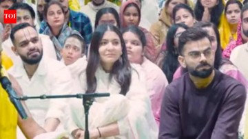 IPL 2026: Virat Kohli, Anushka Sharma visit Vrindavan during RCB break