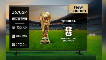 Toshiba Z670SP MiniLED TV series launched in India, prices start at Rs 64,990