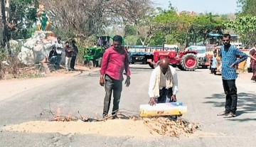 Nirmal farmers blame power line faults for crop fires after 110 acres damaged
