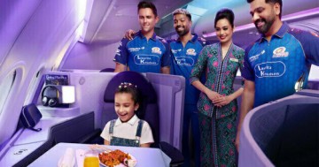 Malaysia Airlines and Mumbai Indians Bring Cricket to 30,000 Feet