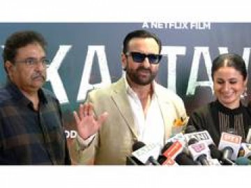 I look up to Shah Rukh Khan, says Saif Ali Khan at Kartavya trailer launch