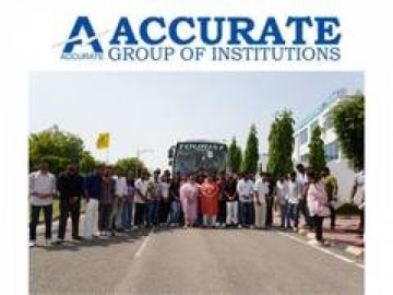 Accurate Group of Institutions Students academic trip to IIM Sirmaur for AI Certification, Strengthening Future-Ready Learning