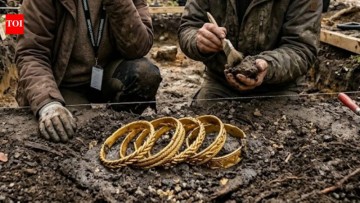 Danish Viking Treasure: This 1,000-year-old Viking treasure found in Denmark contains an armband of nearly pure gold