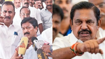 Shanmugam-Velumani camp seeks disqualification of EPS, others for defying whip on trust vote