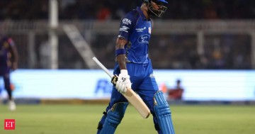 IPL 2026: Hardik Pandya fined after clash vs Kolkata Knight Riders for knocking off bails at Eden Gardens