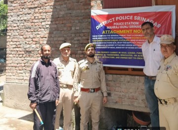 Srinagar Police Attaches Drug Traffickers Properties Worth ₹2 Crore Under NDPS Act