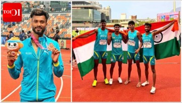 Bihar's Piyush Raj scripts history with U20 AsianAthletics Championships bronze