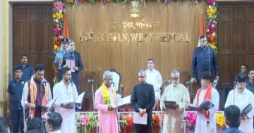 Bengal CM Suvendu Adhikari expands his cabinet, 35 ministers take oath at Lok Bhawan
