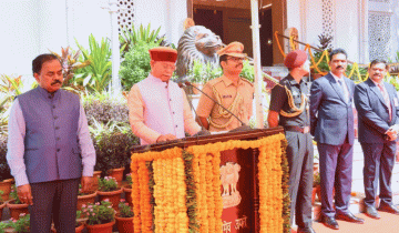 Telangana stands as symbol of sacrifices by martyrs, says Governor Shiv Pratap Shukla