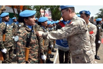Over 550 Indian peacekeepers in South Sudan awarded UN Medal of Honour