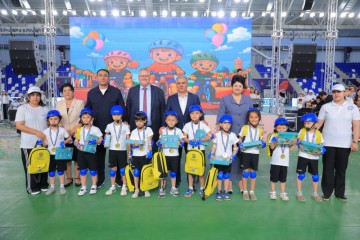 Bukhara Kids Bike Marathon Marks World Environment Day