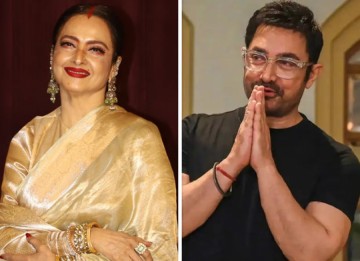 Rekha recalls shelved film Time Machine with Aamir Khan: We actually shot for six reels