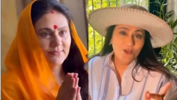 Dipika Chikhlia Greets Fans With 'Jai Shri Ram' as They Fold Hands Before Her; Actress Says, Why Should I Tamper With My Sita Image?