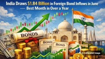 India Draws $1.84 Billion in Foreign Bond Inflows in June - Best Month in Over a Year
