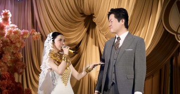 Bride's gold-laden engagement ceremony draws millions of TikTok views