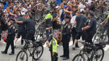 I Swear I'm On The Team, Bro: Tyler Kolek Mistaken For Fan, Briefly Stopped By Cops At New York Knicks Championship Parade