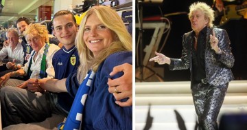 Rod Stewart tells fans I'm absolutely fine after using oxygen tank on stage