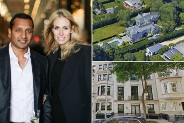 Meet the billionaire power couple advocating communism for landlords and a global welfare state -- from their $30M Hamptons McMansion