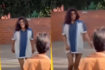 Drunk Woman Goes Nude To Protest, Creates High-Voltage Drama on Road, Police Struggle to...