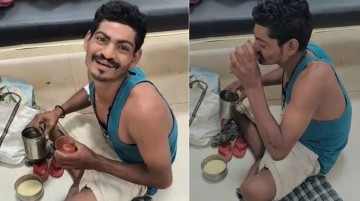 Patient Spotted Drinking Alcohol Inside Hospital Ward In MP's Sagar