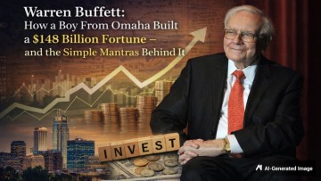 Warren Buffett: How a Boy From Omaha Built a $148 Billion Fortune - and the Simple Mantras Behind It