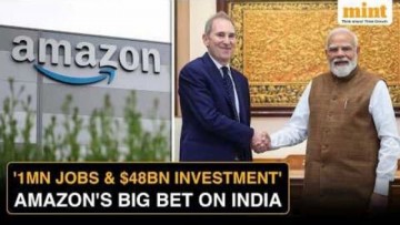 Why Amazon Raised India's Investment to $48 Bn, Targets 3.8 Mn Jobs | CEO Andy Jassy Explains