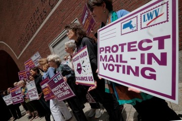 US judge blocks Trump's executive order restricting mail-in voting