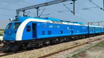 Hydrogen Train- India's First Hydrogen Train Achieves 120 kmph