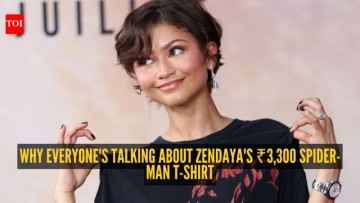 Zendaya proves you don't need couture: Her ₹3,300 Spider-Man T-shirt is going viral