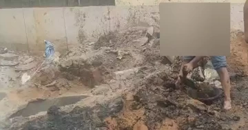 Viral video allegedly shows manual scavenging in Tumakuru