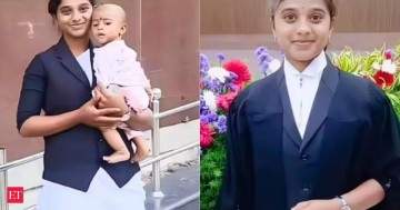 She gave birth and travelled 200 km for exam: How this Tamil Nadu woman from a tribal village became state's youngest judge at 23