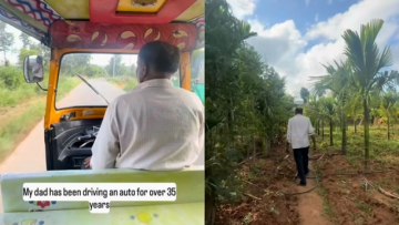 He drove an auto for 35 years so we could study: Daughter's tribute to father goes viral