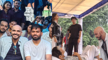 Raghu Ram Joins CJP Protest At Jantar Mantar; Meets Abhijeet Dipke And Sonam Wangchuk