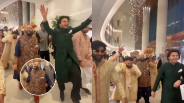 Anant Ambani Veer Pahariya Groove Together At Friend's Baarat Ceremony; Wedding Season Is Incomplete Without Ambani's