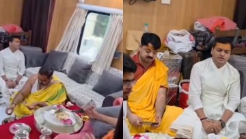 VIDEO Of Rudrabhishek Inside Train Goes Viral, Railways Says ₹3 Lakh Chartered Coach Was Legally Booked