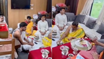 It cost Rs 3 lakh: The reality behind viral video of priest performing puja inside train