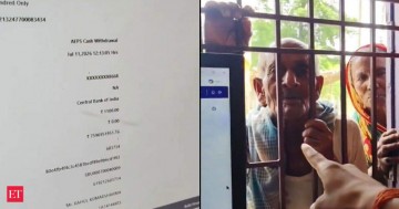 Elderly man goes to bank to collect his Rs 1100 pension , balance of Rs 760 crore leaves everyone shocked