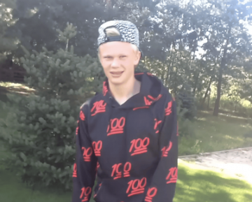 16-year-old Haaland's rap song goes viral