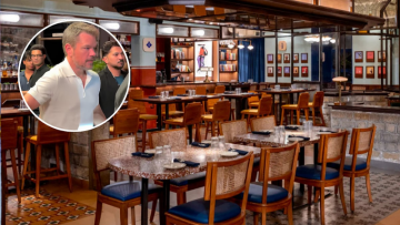 The Odyssey Star Matt Damon Dines At Mumbai's Award-Winning Restaurant The Bombay Canteen