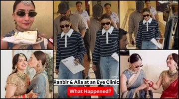 Alia Bhatt visits eye doctor with Ranbir Kapoor; fans concerned after spotting her in sunglasses during Akansha's wedding festivities