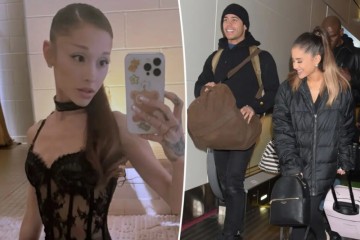 Ariana Grande and Ricky Alvarez cozy up during romantic Central Park stroll