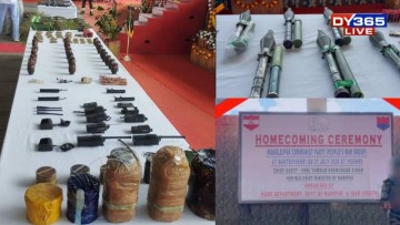 46 KCP (PWG) Cadres Surrender Before Manipur CM, Lay Down 28 Weapons
