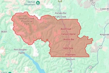 More evacuation orders as new fire near Boston Bar grows to 1,000 hectares - Cloverdale Reporter