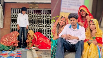 Bizarre! Three Sisters From Uttar Pradesh Marry Same Man, Viral Temple Wedding Sparks Massive Debate Online