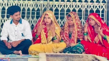 Two sisters and cousin marry same man in UP, viral temple wedding sparks debates