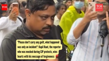 "Please don't carry any guilt, what happened was only an incident": Kapil Raut, the reporter who was mocked during CJP protests, wins hearts with his message of forgiveness