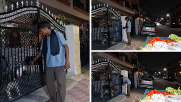 Husky Hears Favourite Vegetable Vendor's Voice: Watch His Pure Reaction!