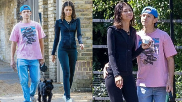 Tom Holland, Zendaya Take Their Dog For A Walk In London, New Photos Take Fans By Surprise