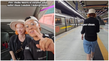 'Cleaner And Safer': Foreign Tourists Say Delhi Metro Beats London Underground