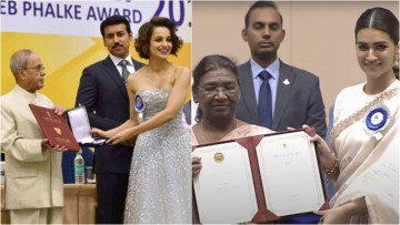 Kangana Ranaut's old National Award look goes viral amid Kriti Sanon ad row